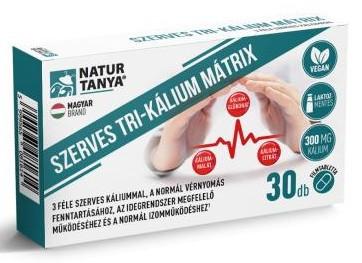 Natur Tanya® Szerves Tri-Kálium Mátrix 30db filmtabletta
