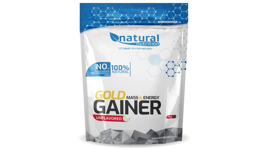 Natural Nutrition Gainer Gold (tömegnövelő) (Natúr) (1kg)