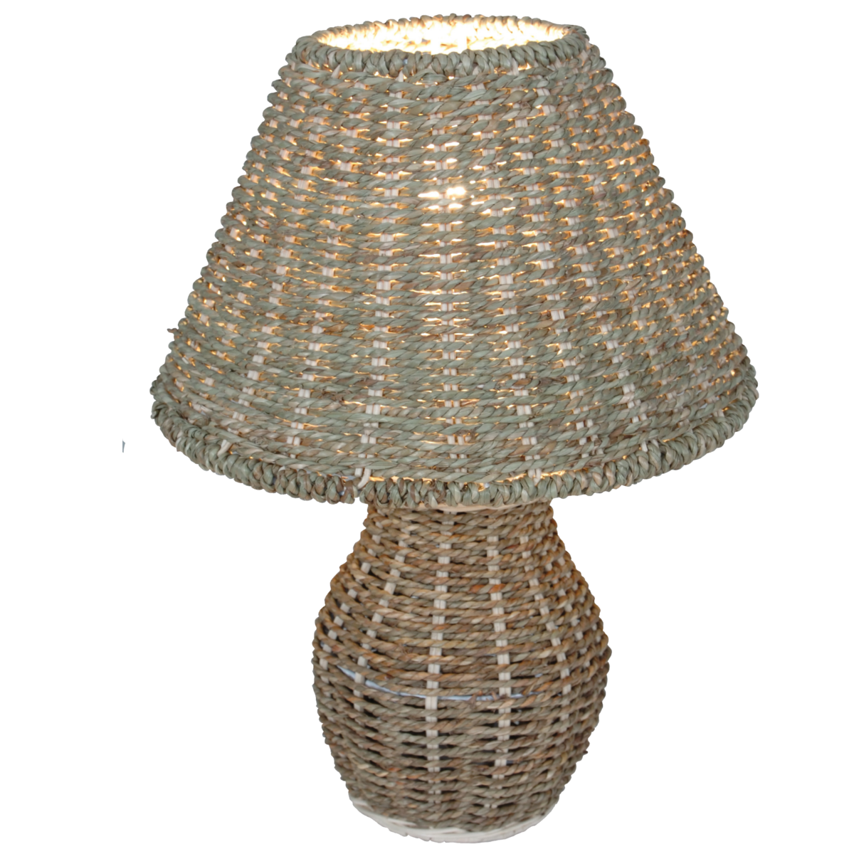 NÄVE RATTAN ÁLLÓLÁMPA ˝ARABIA˝ E14 40W NATÚR SZÍNBEN MAGASSÁG:38CM