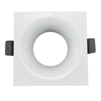 Nedes Beépíthető spot lámpatest, négyzet alakú, fix, fehér (GU10)