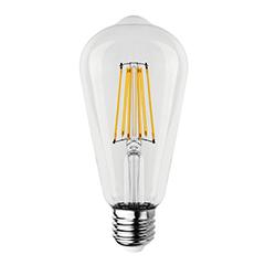 Nedes E27 LED izzó Retro filament (12W/330°) ST64 - természetes fehér