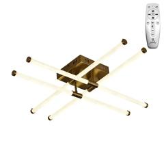 Nedes Mennyezeti LED design csillár: J3339/G (30W) - Színhőmérséklet és fényerő szabályzás!