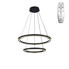 Nedes Mennyezeti LED design csillár: J4342/B (130W) - Színhőmérséklet és fényerő szabályzás!