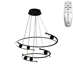 Nedes Mennyezeti LED design csillár: J4346/B (80W) - Színhőmérséklet és fényerő szabályzás!