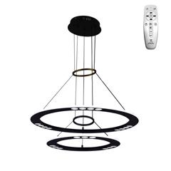 Nedes Mennyezeti LED design csillár: J7301/B (65W) - Színhőmérséklet és fényerő szabályzás!