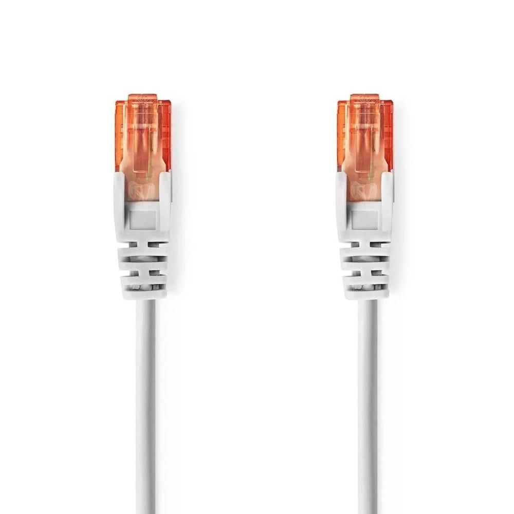Nedis CAT6 hálózati kábel RJ45 apa - RJ45 apa 1.0m, U/UTP, szürke - CCGL85200GY10