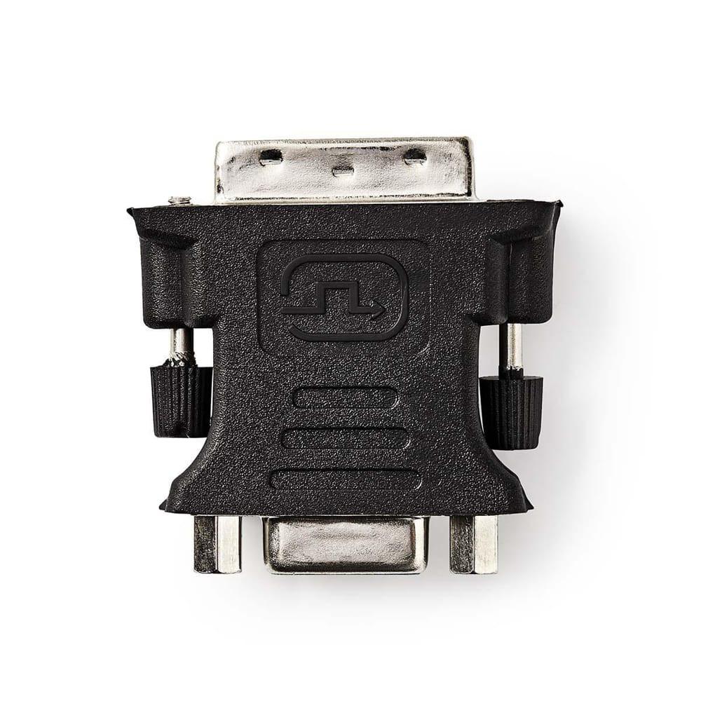 Nedis DVI-I - VGA adapter DVI-I 24+5 apa - VGA anya, fekete - CCGP32900BK