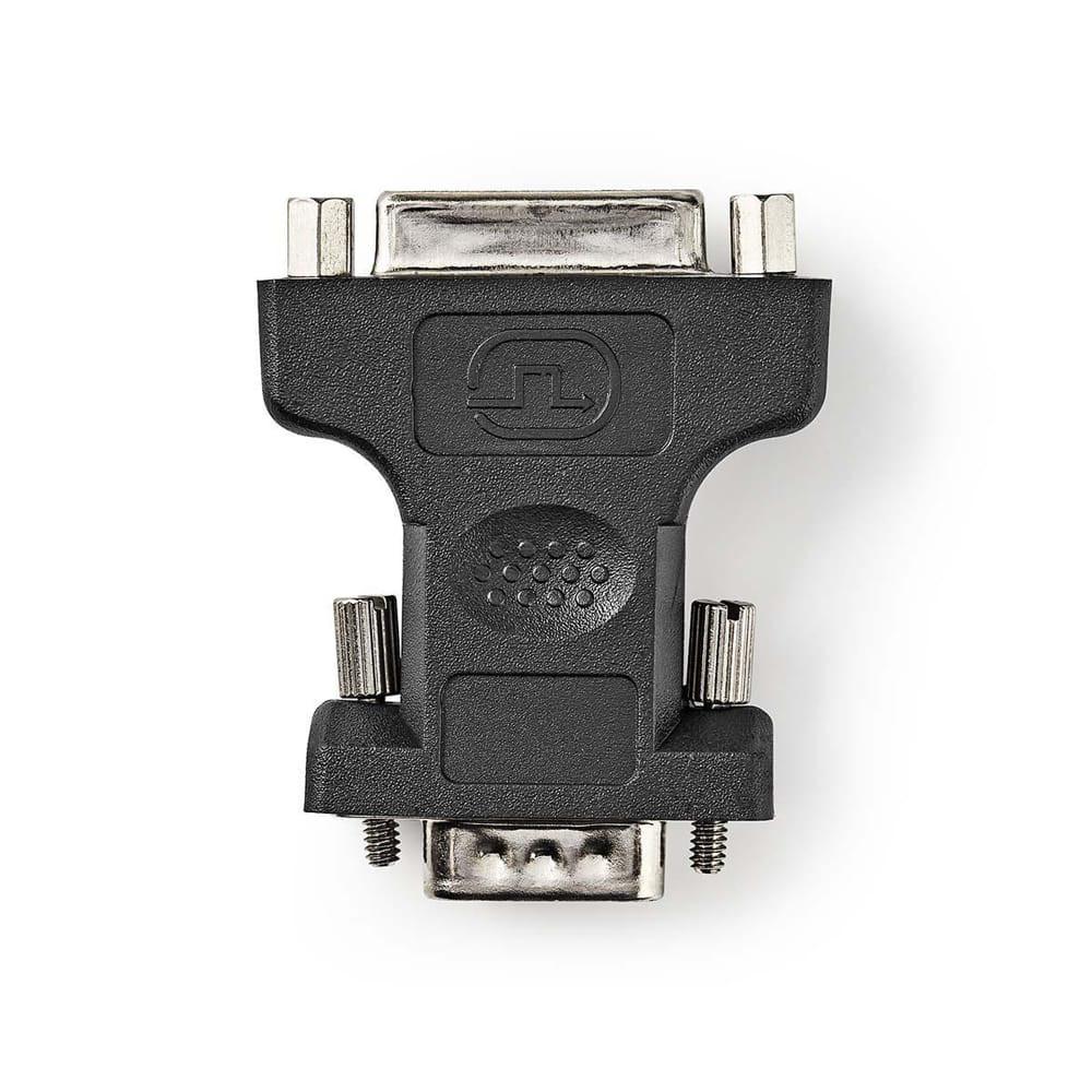 Nedis VGA - DVI-I adapter VGA apa - DVI-I 24+5 anya, fekete - CCGP32901BK