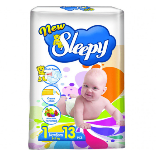 New Sleepy nadrágpelenka kis csomag újszülött 1 (2-5kg) 13x