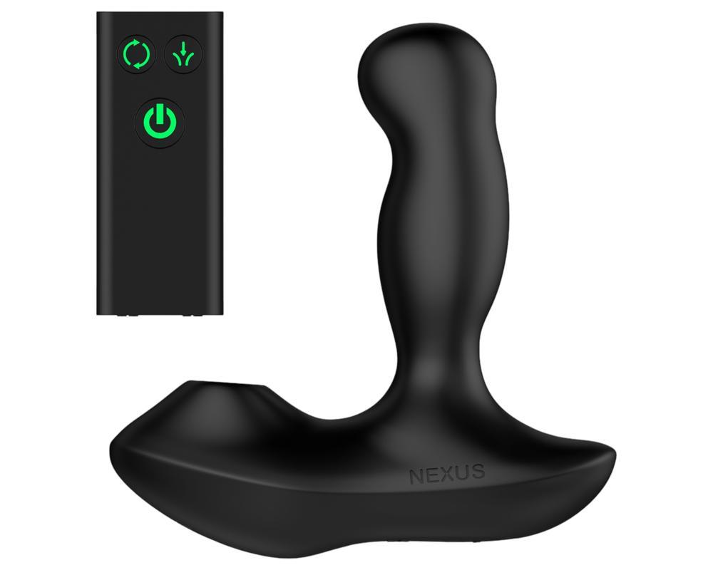Nexus Revo Air - forgó prosztata vibrátor (fekete)