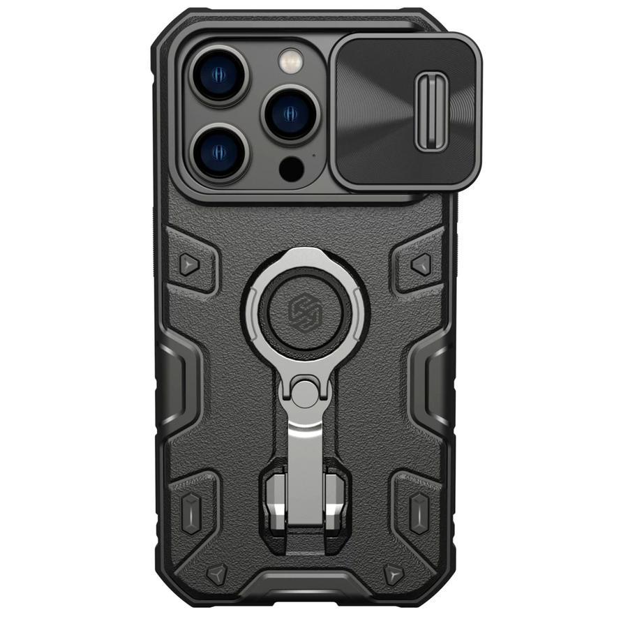 Nillkin CamShield Armor PRO mágneses kemény tok Apple iPhone 14 Pro készülékhez fekete