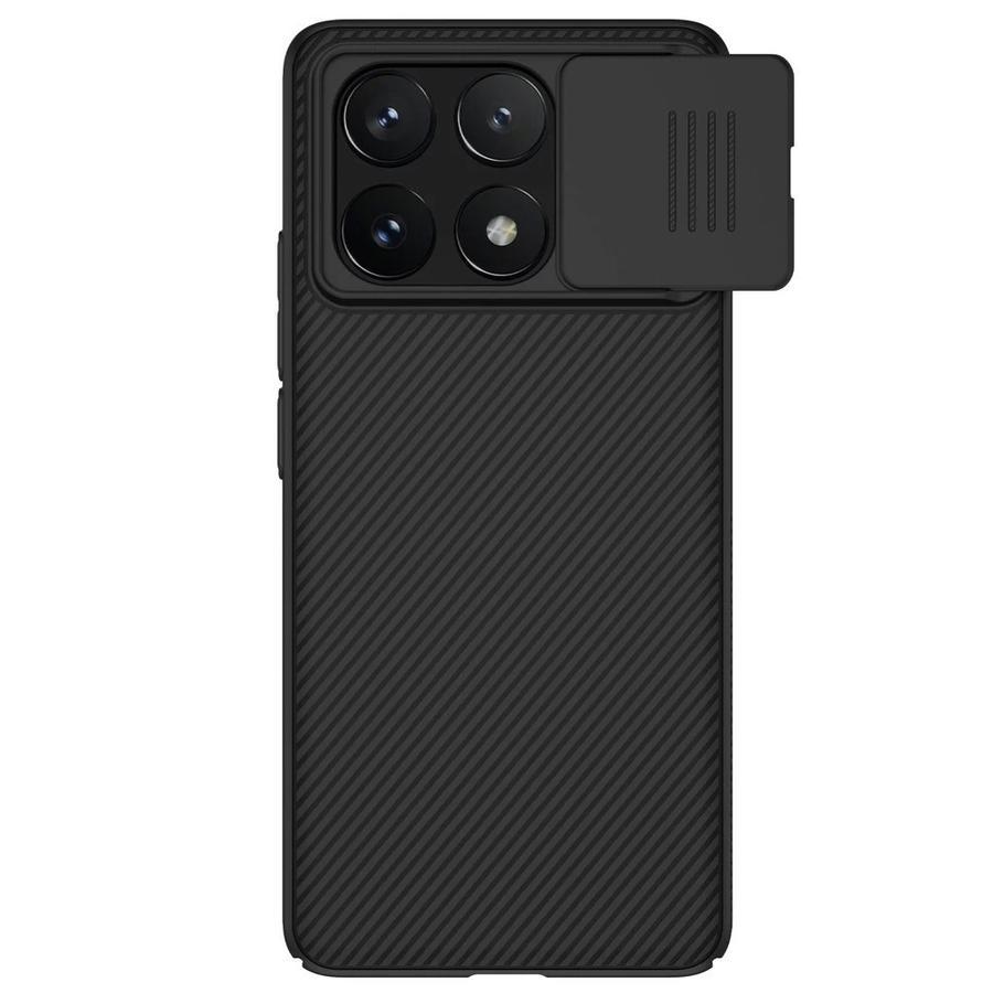 Nillkin CamShield kemény tok a Poco X6 Pro 5G készülékhez fekete