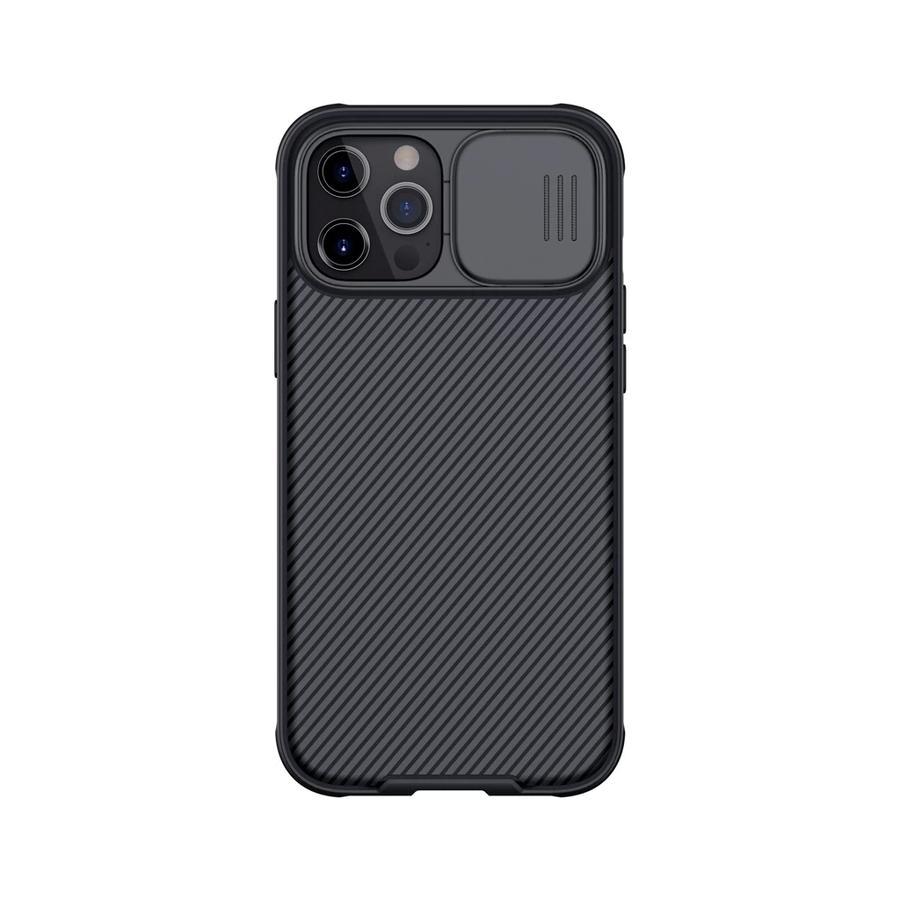 Nillkin CamShield PRO kemény tok Apple iPhone 12 Pro Max 6.7 készülékhez fekete
