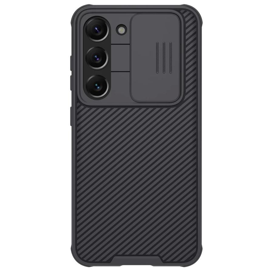 Nillkin CamShield PRO kemény tok Samsung Galaxy S23 készülékhez fekete