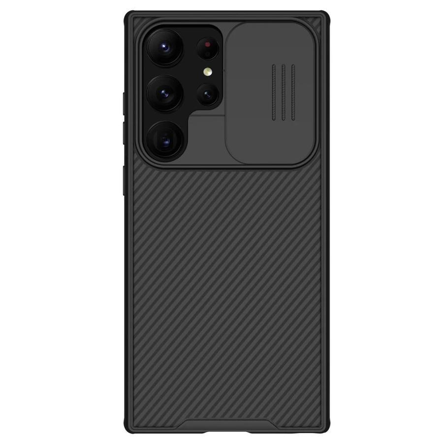Nillkin CamShield PRO kemény tok Samsung Galaxy S23 Ultra készülékhez fekete