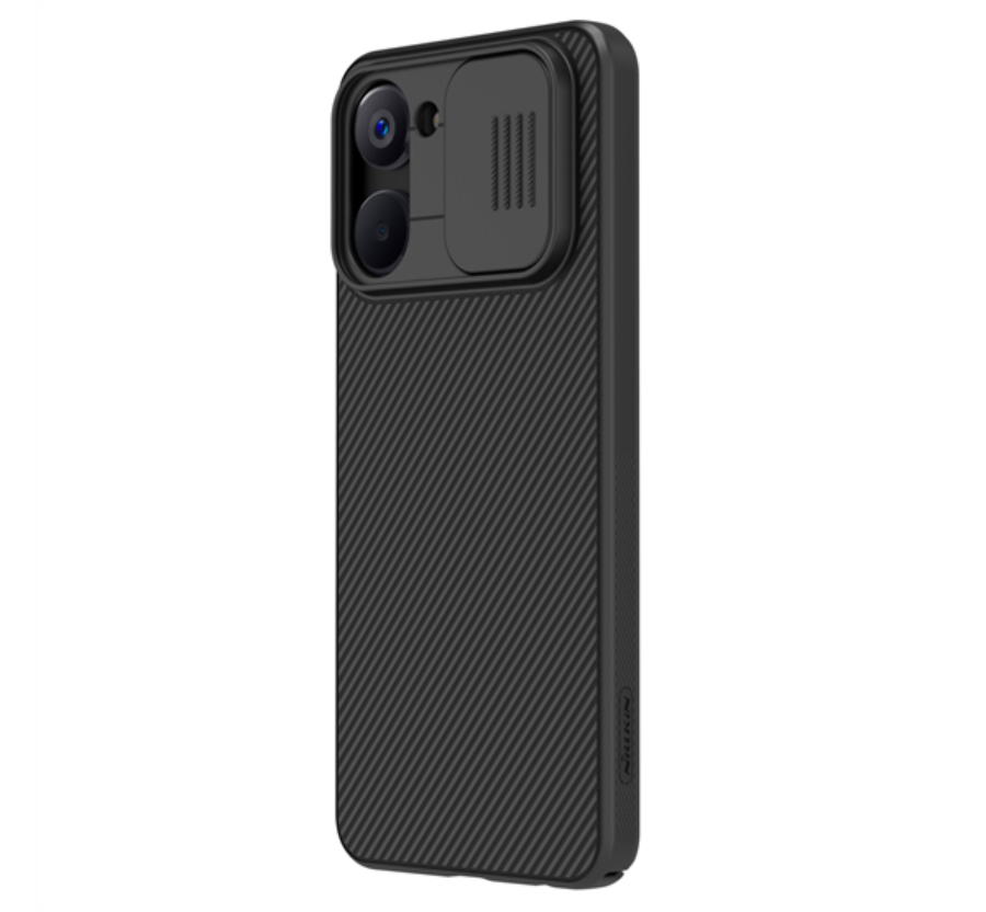 Nillkin CamShield Realme 10 4G szilikon tok, fekete