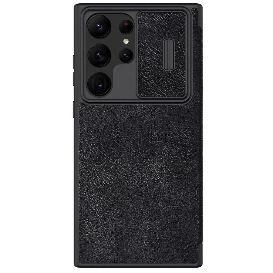 Nillkin Qin Book PRO tok Samsung Galaxy S23 Ultra készülékhez fekete