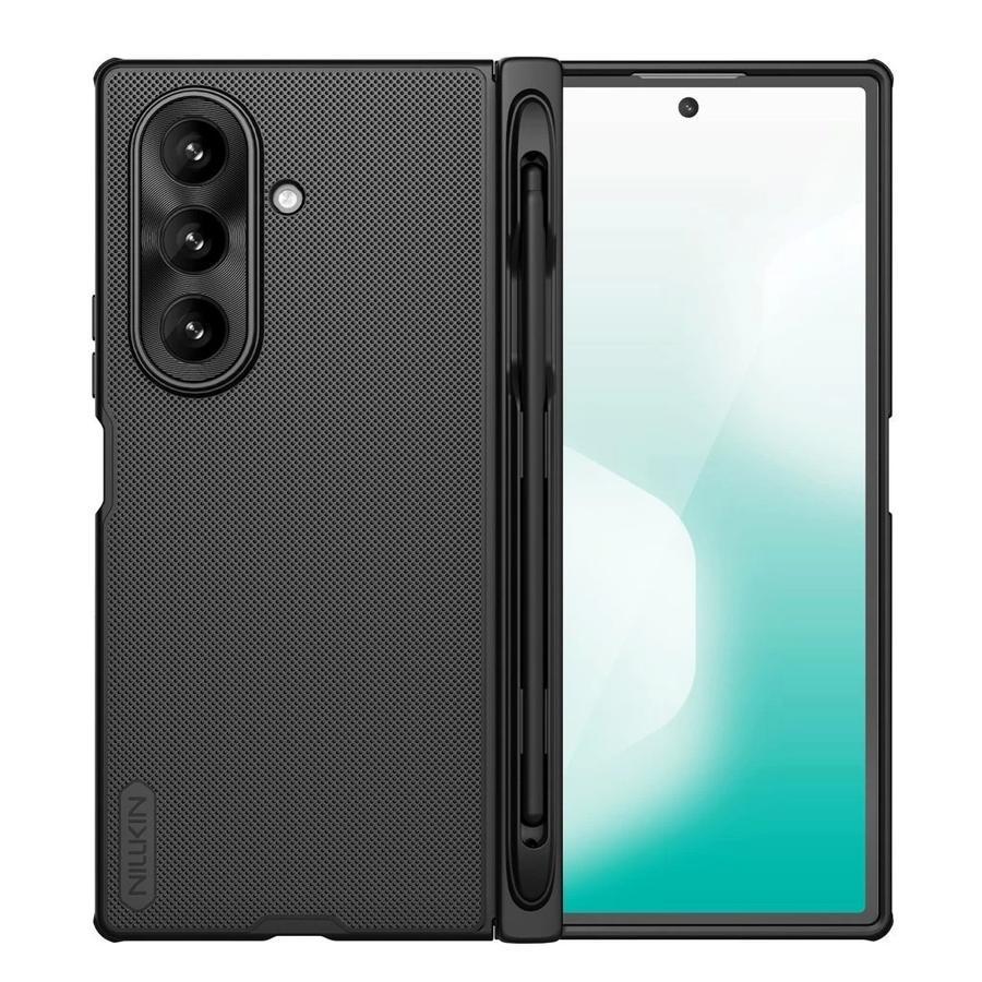 Nillkin Super Frosted FOLD Magnetic Pen Slot tok Samsung Galaxy Z Fold 7 készülékhez fekete