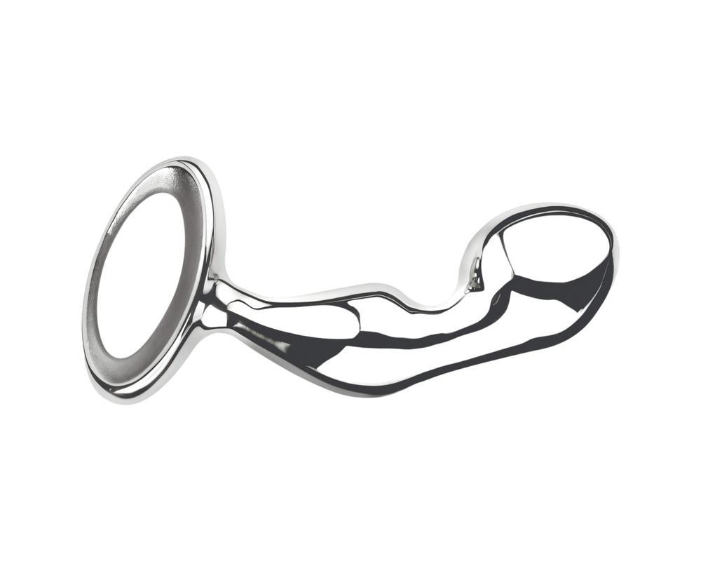 Njoy Pfun Plug - fém prosztata dildó (ezüst)