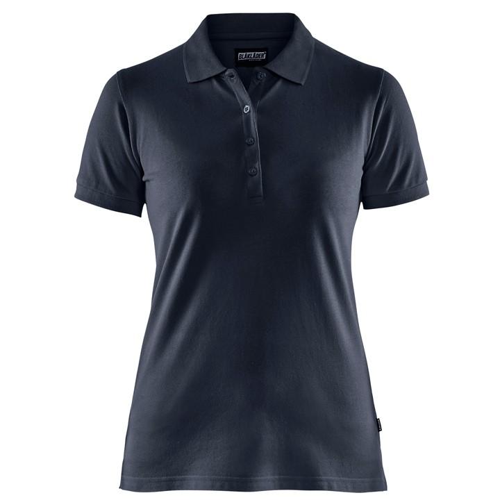 Női galléros poló 3307-1035 - S - Fekete