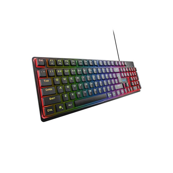 NOXO Fusionlight Gaming Membrán billentyűzet, magyar kiosztás