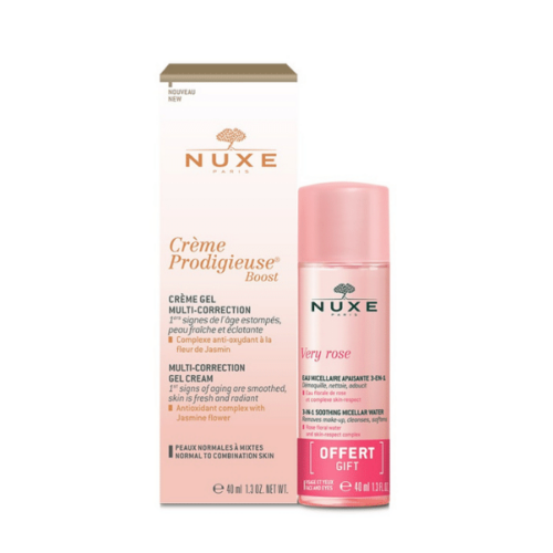 Nuxe Prodigieuse Boost csomag (gél-krém+micellás víz) - KÖZELI LEJÁRAT