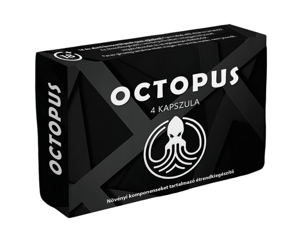 Octopus - étrend kiegészítő kapszula férfiaknak (4db)