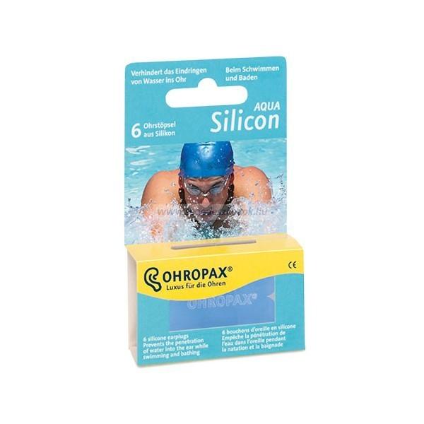 Ohropax Silicon Aqua füldugó 6db (3pár) (Utolsó darabos akció!)