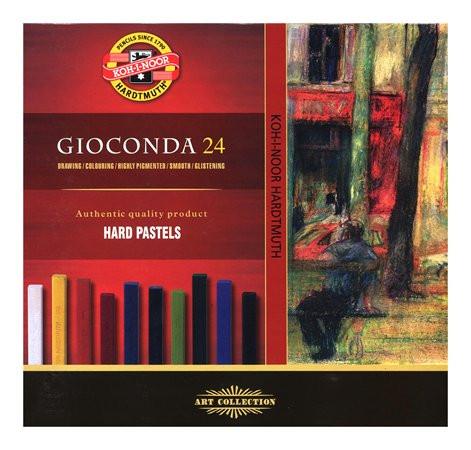 Olajpasztell kréta, KOH-I-NOOR "Gioconda 8114/24", 24 különböző szín
