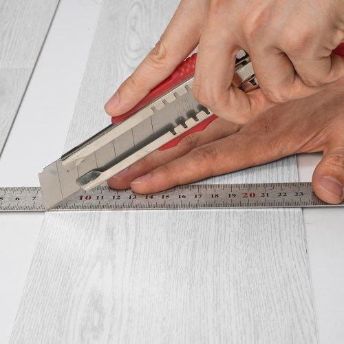 Öntapadó Vinil Padlólap Világosszürke Faerezet 2,5 mm