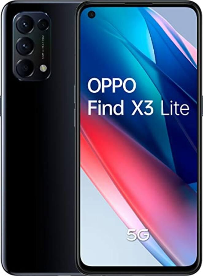 OPPO Find X3 Lite 5G 128GB 8GB RAM Dual fekete