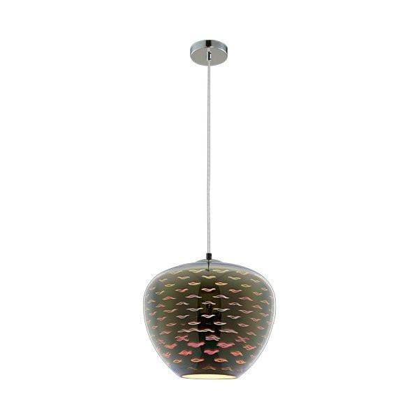 Optonica 3D sirály mintás függesztett üveg lámpa E27 max.40W 9024