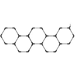 Optonica Hexagon LED lámpa rendszer: 5 modulból álló mennyezeti lámpa, 203 Watt, hideg fehér (374x123 cm)
