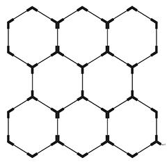 Optonica Hexagon LED lámpa rendszer: 8 modulból álló mennyezeti lámpa, 280 Watt, hideg fehér (243x233 cm)