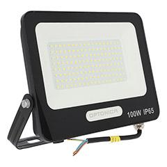 Optonica Kültéri LED reflektor fekete (100W/9000lm) - hideg fehér