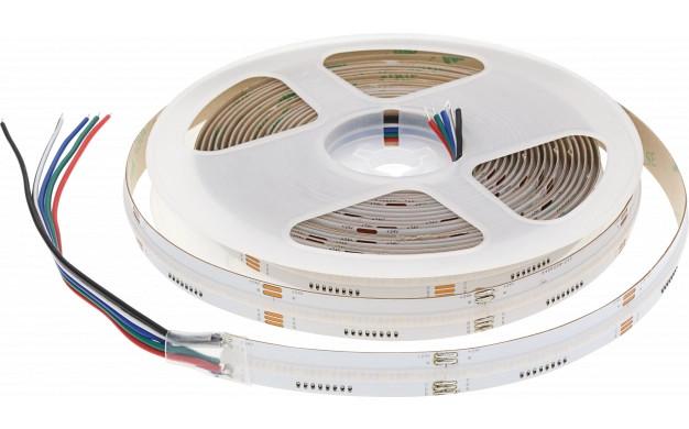 Optonica LED szalag RGB + hideg fehér 24V, 12W/m, 640 LED/m 4950