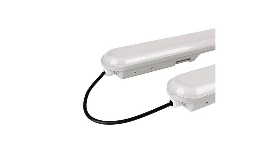 Optonica por és páramentes LED armatúra 40W 4400lm 6000K 120cm IP65 16701