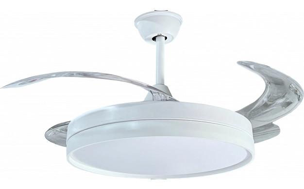 Optonica ventilátoros mennyezeti LED lámpa távirányítóval feher 36W CCT 19103