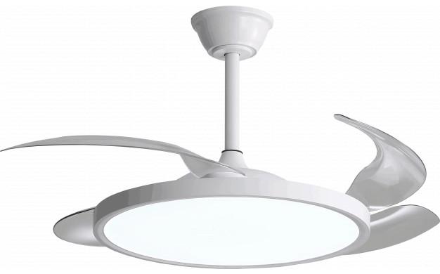 Optonica ventilátoros mennyezeti LED lámpa távirányítóval feher 36W CCT 19104