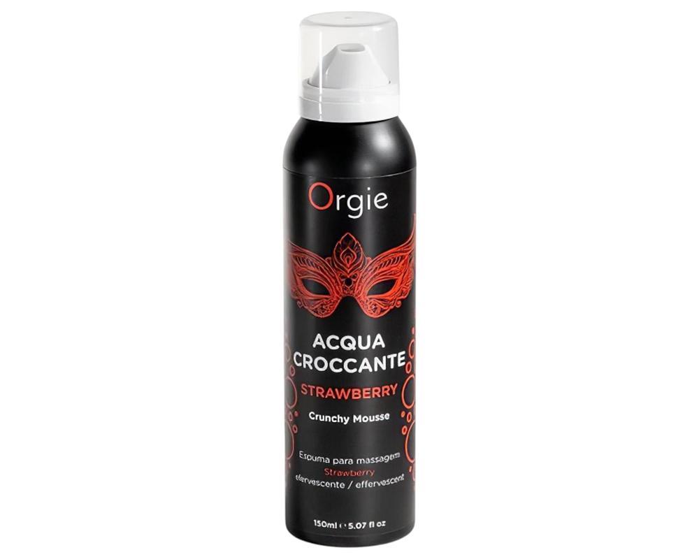 Orgie Acqua Croccante - masszázs hab - eper (150ml)