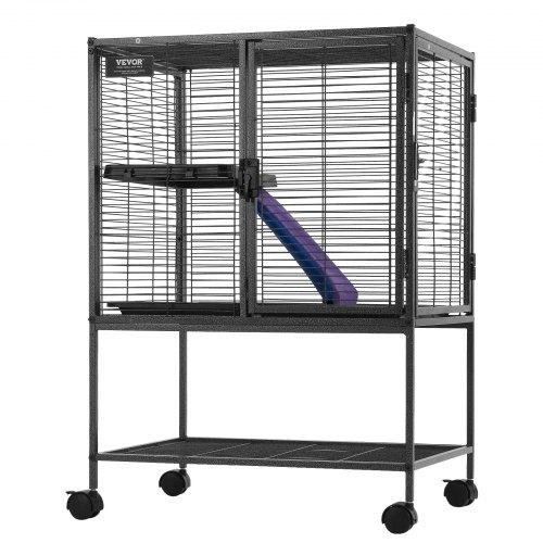 Oszlopos Kétszintes Görgős Görényketrec Tálcás Rámpával 864 mm