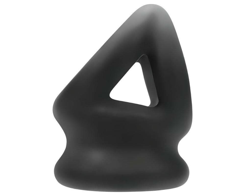 OXBALLS Tri-Squeeze - péniszgyűrű (fekete)