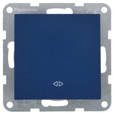 Panasonic Kapcsoló, keresztkapcsoló, keret nélkül - Soft Touch, Óceán, sötétkék