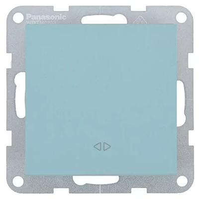 Panasonic Kapcsoló, keresztkapcsoló, keret nélkül - Soft Touch, Türkiz