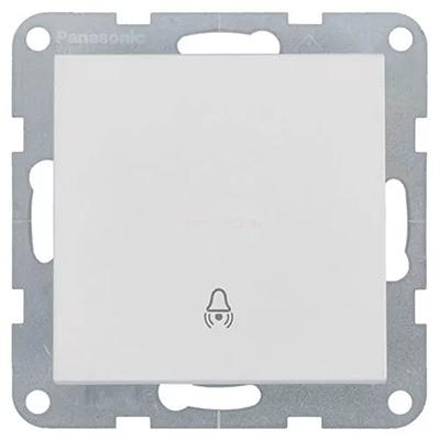Panasonic Nyomókapcsoló csengőjellel, keret nélkül - Soft Touch, Kagylóhéj