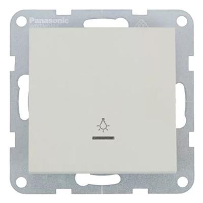 Panasonic Nyomókapcsoló lámpajellel, jelzőfénnyel, keret nélkül - Soft Touch, Homok