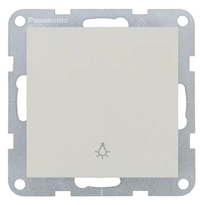 Panasonic Nyomókapcsoló lámpajellel, keret nélkül - Soft Touch, Homok