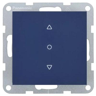 Panasonic Redőnyvezérlő kapcsoló, keret nélkül - Soft Touch, Óceán, sötétkék
