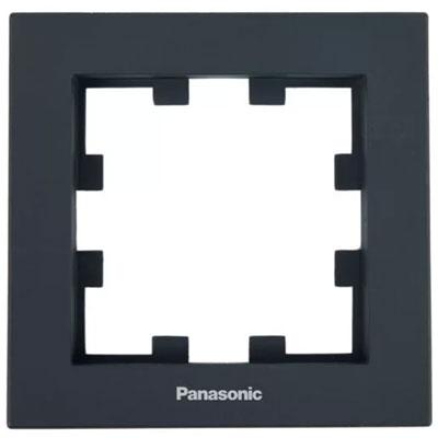 Panasonic Sorolókeret (1-es) Panasonic feliratos - Soft Touch, Éjfekete