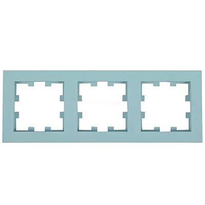 Panasonic Sorolókeret (3-as) vízszintes - Soft Touch, Türkiz